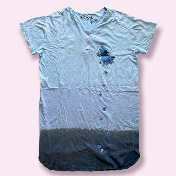 Disney Winnie the Pooh Cotton Ombre Nightdress - Picture 2 of 8